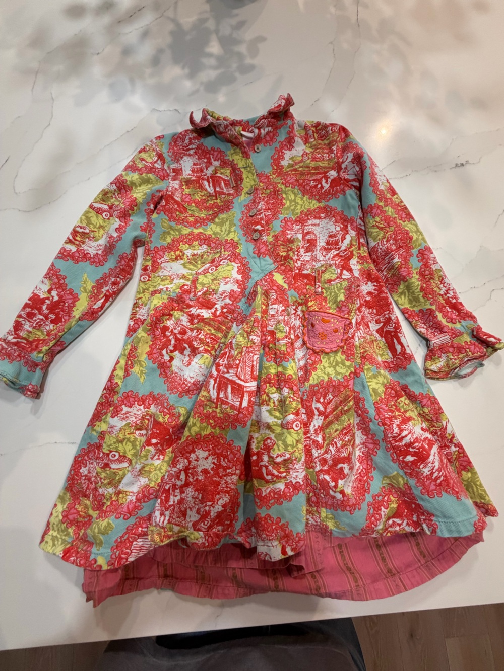 Oilily Multicolor Floral Print Dress